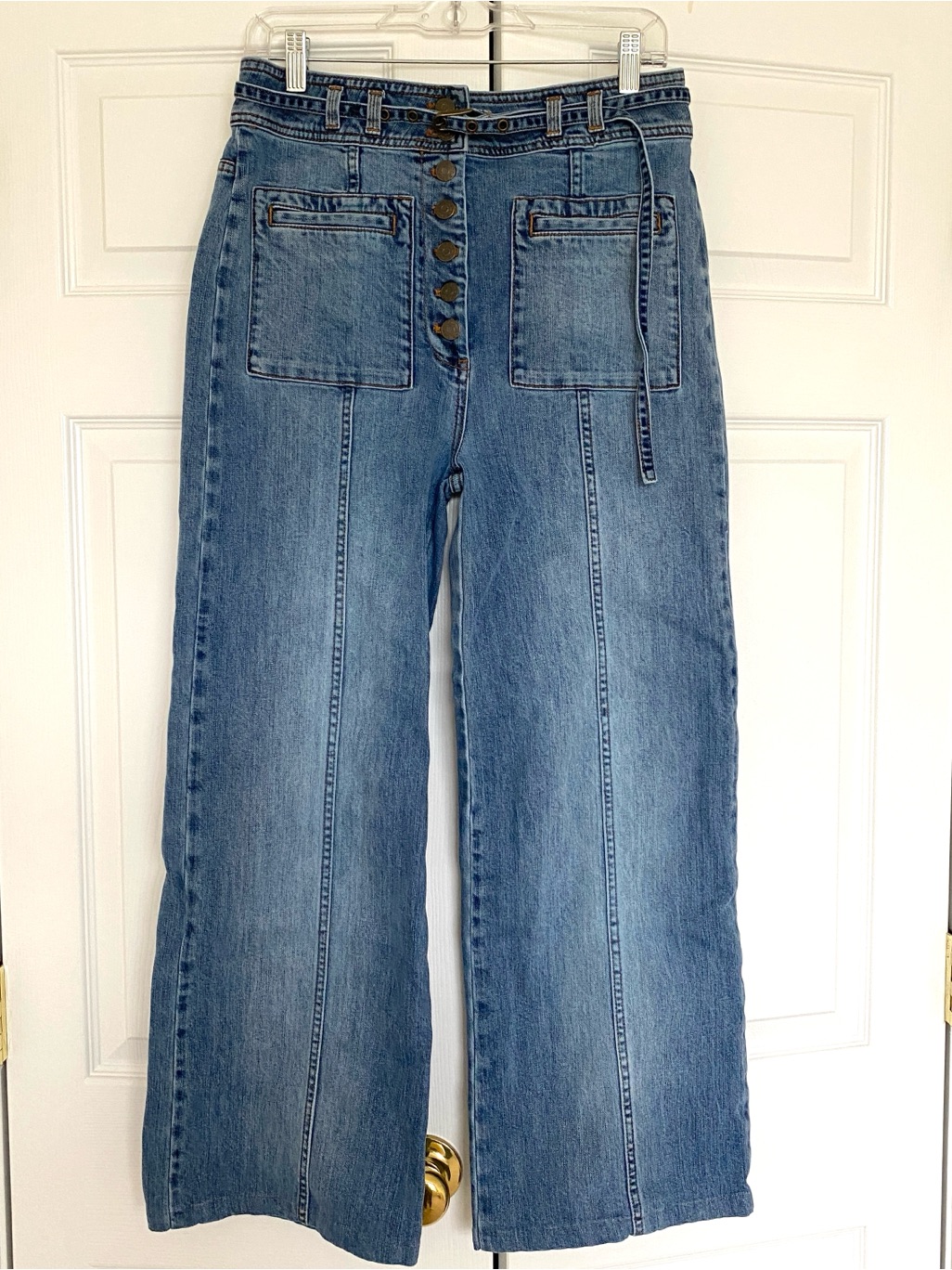 Ulla Johnson High-Rise Wide Leg Jeans